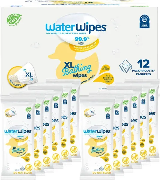 Waterwipes 99.9% Water Based Baby Wipes