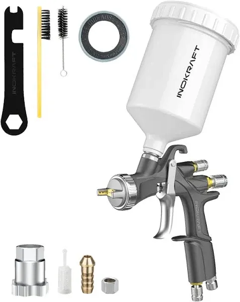 InoKraft D1 LVLP Air Spray Gun Premium Kit