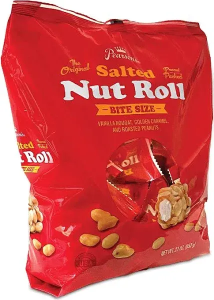 &#039;s Bite-Size Salted Nut Roll With Caramel Flavor | 23 oz. Bag | Bulk, Individ...