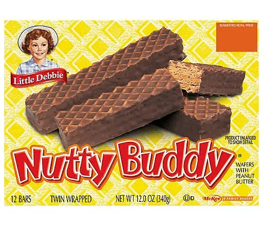 Little Debbie Nutty Buddy Bars