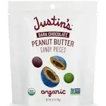 Justin's Justin’s Organic Peanut Butter Candy Pieces, Dark Chocolate (4.5 oz)