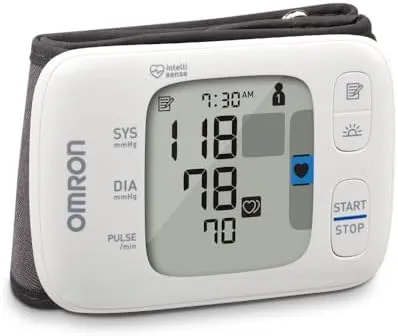 Omron Gold Portable Wireless Wrist Monitor