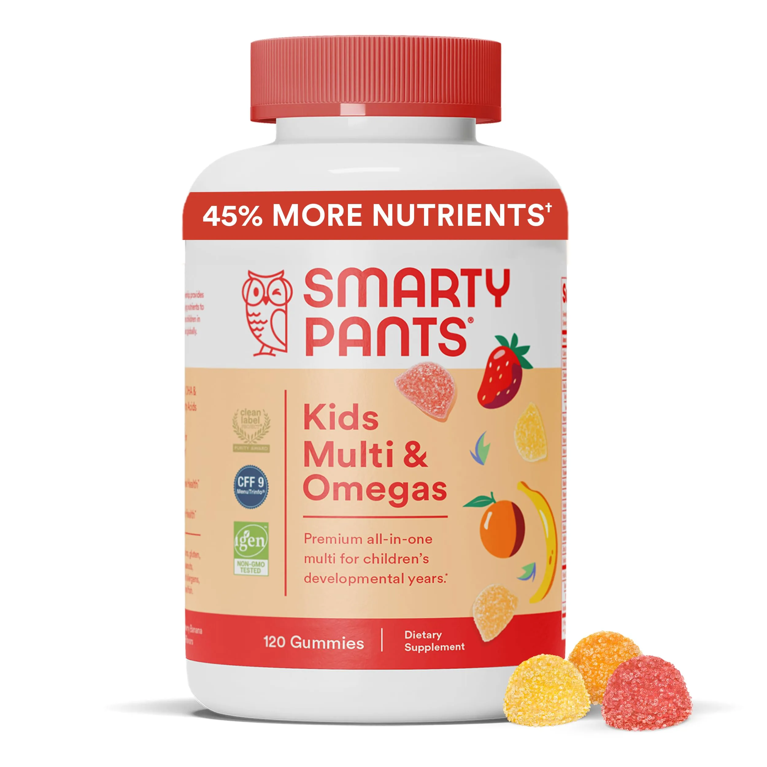 SmartyPants Smarty Pants Kid's Formula Multivitamin Gummies (5.29 oz)