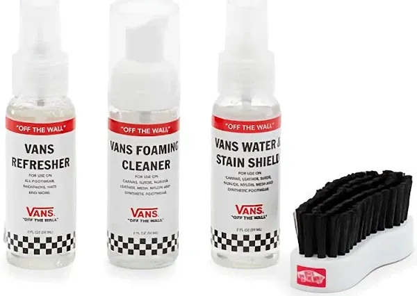 Unopened VANS shoe care kit.