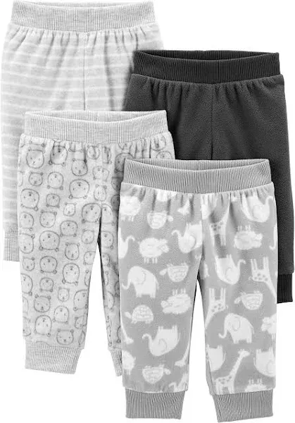 Simple Joys by Carter's Baby 4-Pack Fleece Pants