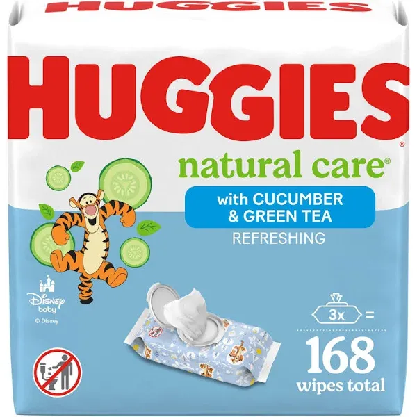 Huggies Natural Care Refreshing Baby Wipes