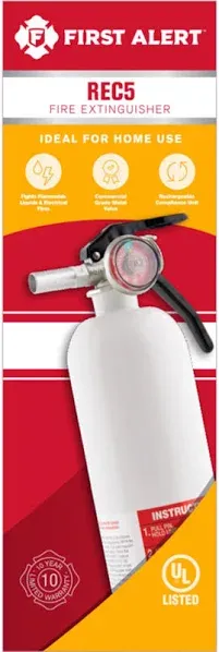 First Alert REC5 Recreation Fire Extinguisher