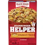 Betty Crocker Hamburger Helper, Crunchy Taco Hamburger Helper, 7.6 Oz Box (Pack of 12)