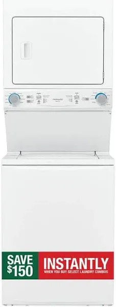 Frigidaire Washer/Dryer Laundry Center 3.9 Cu. Ft Washer and 5.5 Cu. Ft. Dryer