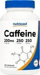 Nutricost Caffeine Pills