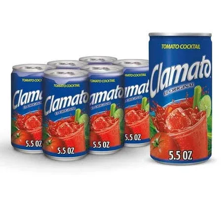 Pack of 12 - Clamato Tomato Cocktail, Original, 5.5 fl oz