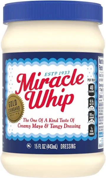 Miracle Whip Dressing - 15 fl oz