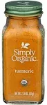 Simply Organic, Organic Turmeric, 2.38 Oz