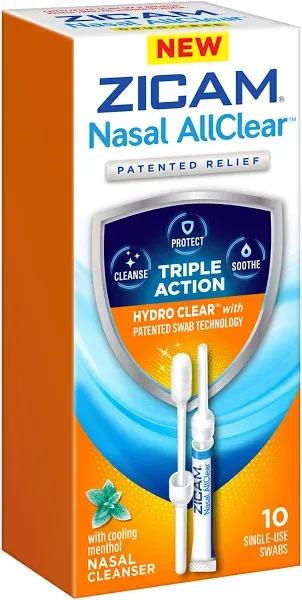 Zicam Nasal AllClear Triple Action Nasal Cleanser