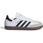 Adidas Youth Samba Soccer Shoes, White / 1