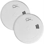 First Alert Precision Detection, 2 Pack Smoke and Carbon Monoxide Alarm 01808T