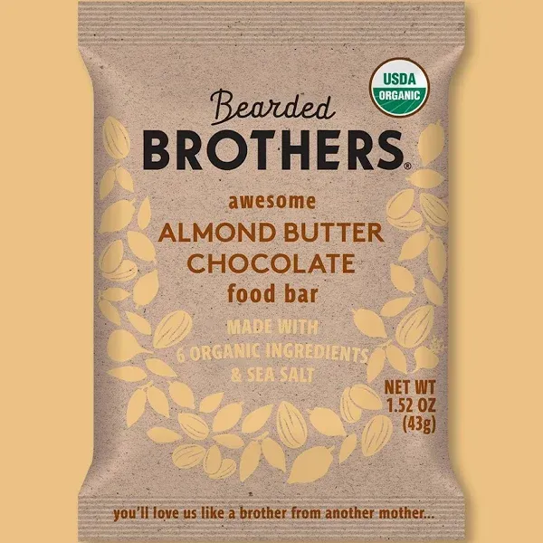 Bearded Brothers Almond Butter Chocolate Bar