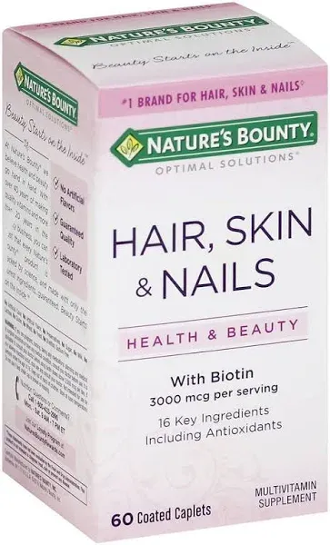 Nature's Bounty Hair Skin Nails