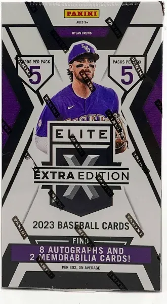 2023 Elite Extra Edition Baseball Hobby Box