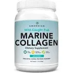 Premium Anti-Aging Marine Collagen Powder 17.6 oz | Wild-Caught Hydrolyzed Fish