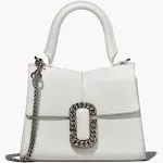 Marc Jacobs The St. Marc Mini Top Handle Bag - White