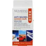 Sea Band Anti-Nausea Ginger Gum-24 Pieces