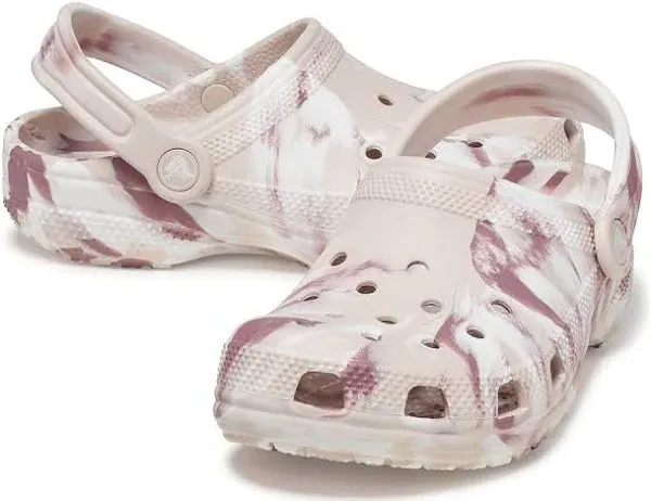 Crocs Kids' Classic Marbled Tie-dye Clog