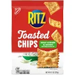 Ritz Sour Cream and Onion Toasted Chips (8.1 oz)