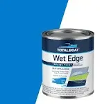 TotalBoat Wet Edge Marine Topside Paint Largo Blue Quart