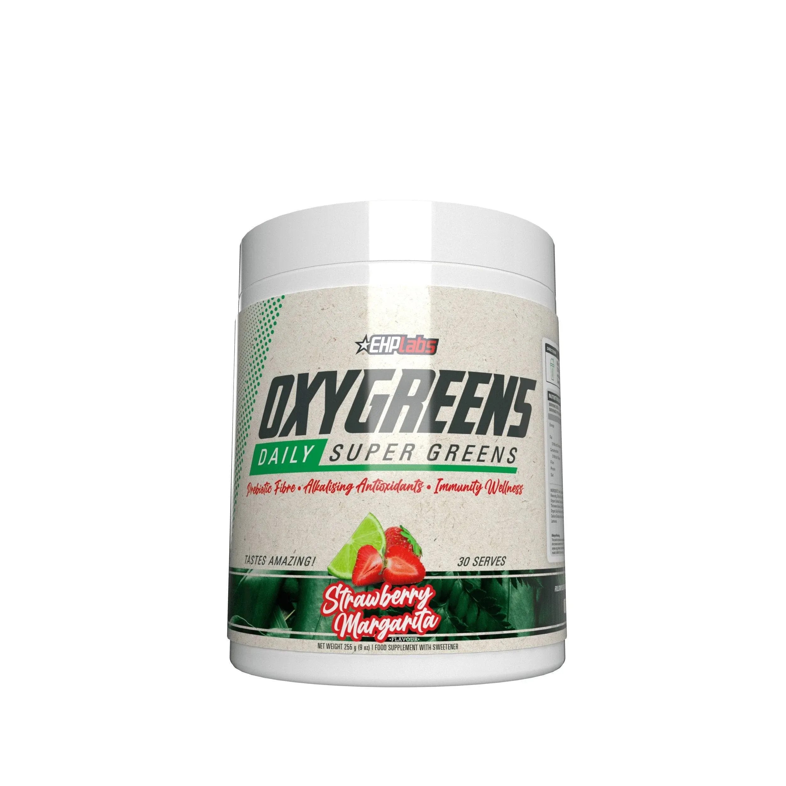 EHP Labs Greens - Daily Super Greens Powder Strawberry Margarita