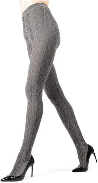 MeMoi Juneau Diamonds Sweater Tights