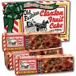 Fruit Cake Boxed 3 - 1 lb Dark Recipe Claxton Fruitcake