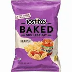 Tostitos Scoops Oven Baked Tortilla Chips, 6.25 oz bag