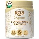 Kos Organic Plant Protein - Vanilla | 13.05 oz Powder