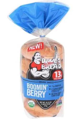 Dave's Killer Bread Organic Boomin' Berry Bagels