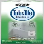 Rust-Oleum Tub & Tile Refinishing Kit Gloss Coastal Fog