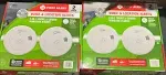 First Alert Precision Detection, 2 Pack Smoke and Carbon Monoxide Alarm 01808T