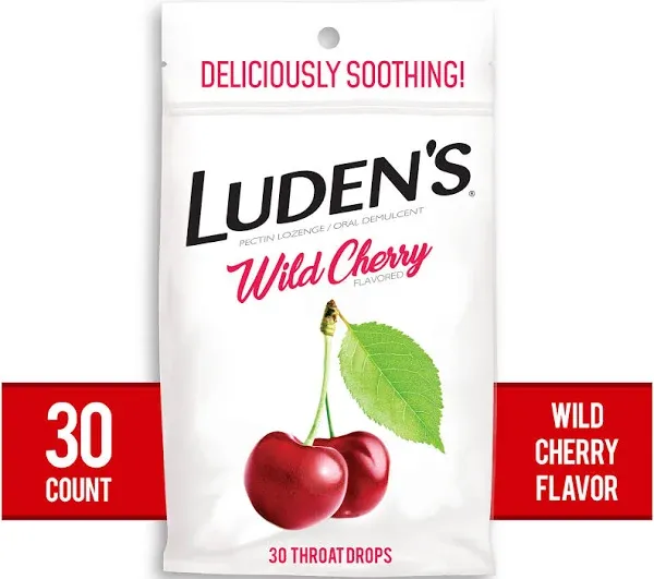 Luden's Wild Cherry Throat Drops