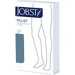 Jobst Relief Compression Knee high, 15-20 mmHg Closed Toe X-Large / Black