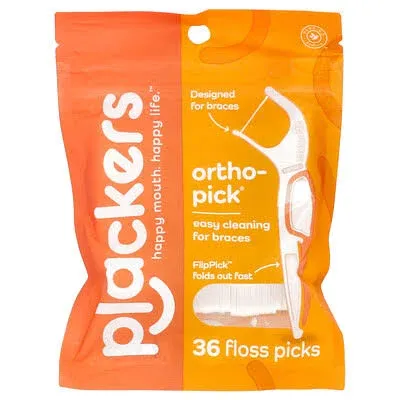 Plackers Orthopick Dental Floss, 24Ct, 302752518 24