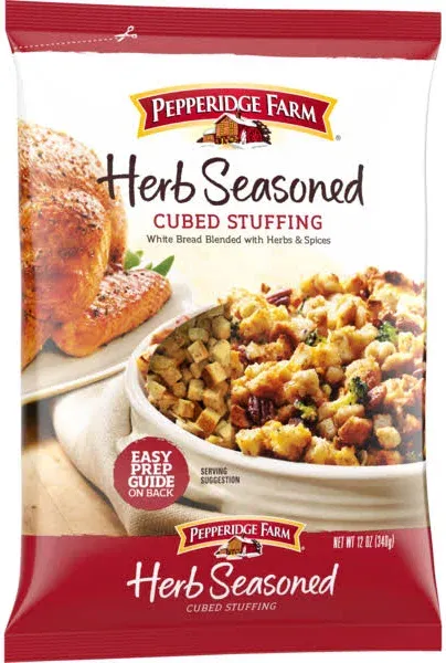 Pepperidge Farm 1PACK,Herb Seasoned Cubed Stuffing,