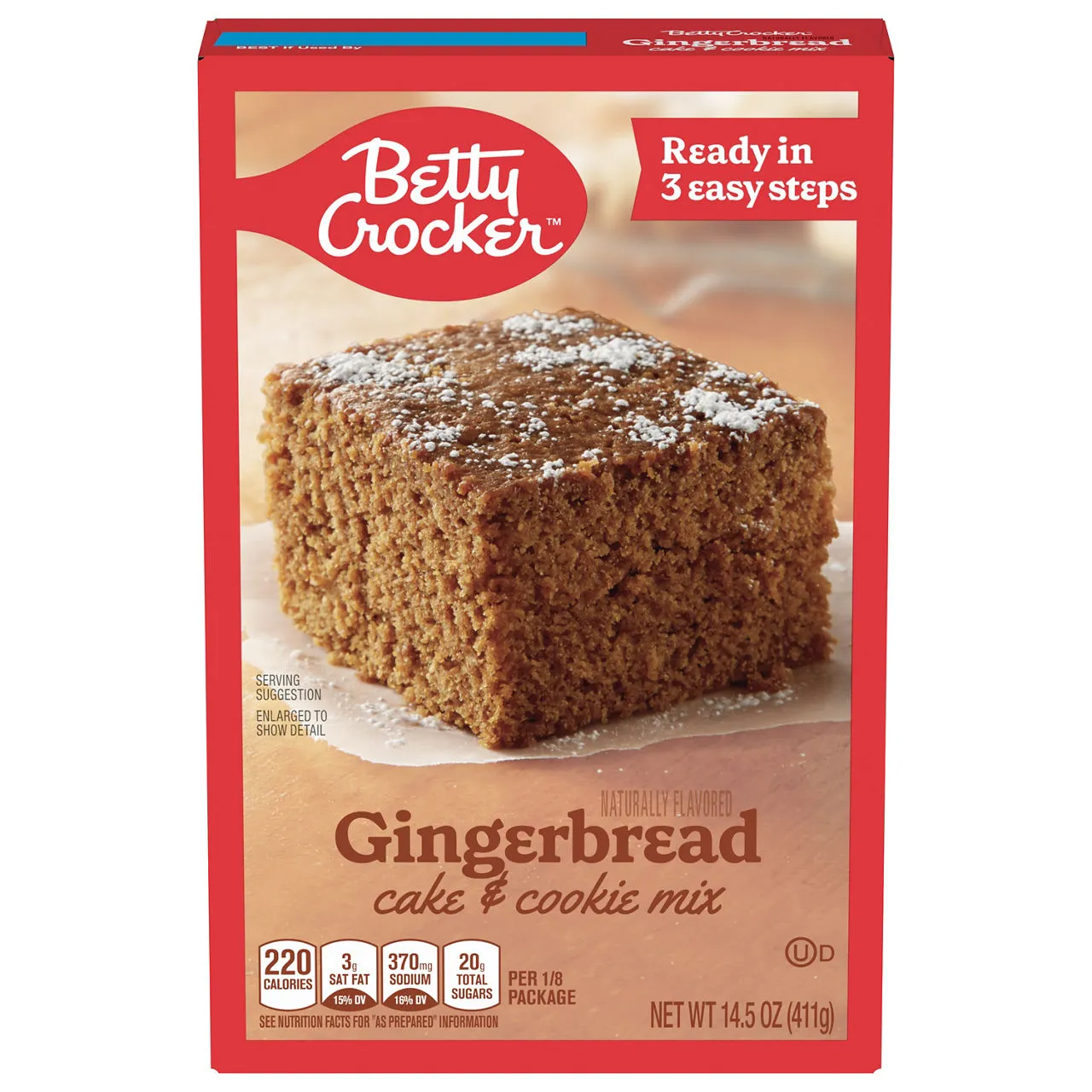 Betty Crocker Cake & Cookie Mix Gingerbread