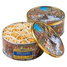 Jacobsens Danish Butter Cookies, 64 Ounce