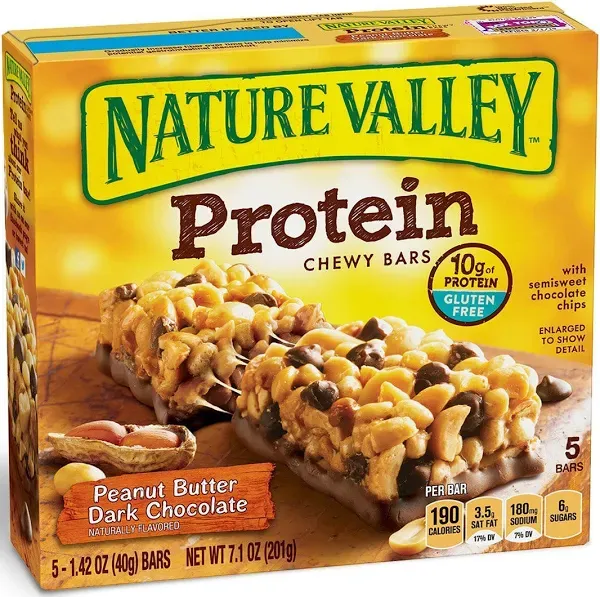 Nature Valley Protein Peanut Almond & Dark Chocolate Chewy Bar