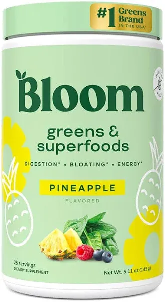 Bloom Nutrition Greens & Superfoods Powder