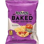 Baked Tostitos Oven Baked Scoops Tortilla Chips (Pack of 72)