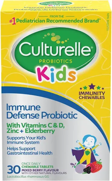 Culturelle Kids Immune Defense Probiotic 30 Count