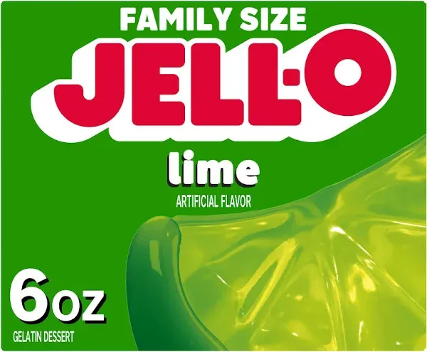 Jell-O Lime Gelatin Dessert Mix