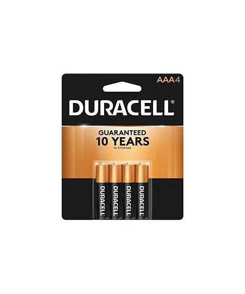 AAA Duracell Coppertop Alkaline Batteries