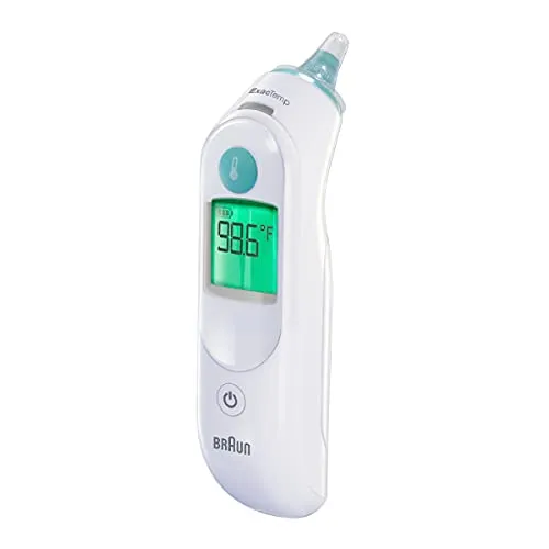 Braun ThermoScan 6 Ear Thermometer with Color-coded Digital Display IRT6515 🔥